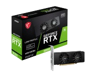 Tarjeta de Video MSI NVIDIA GeForce RTX 3050 LP OC, 6GB 96-bit GDDR6, PCI Express x8 4.0